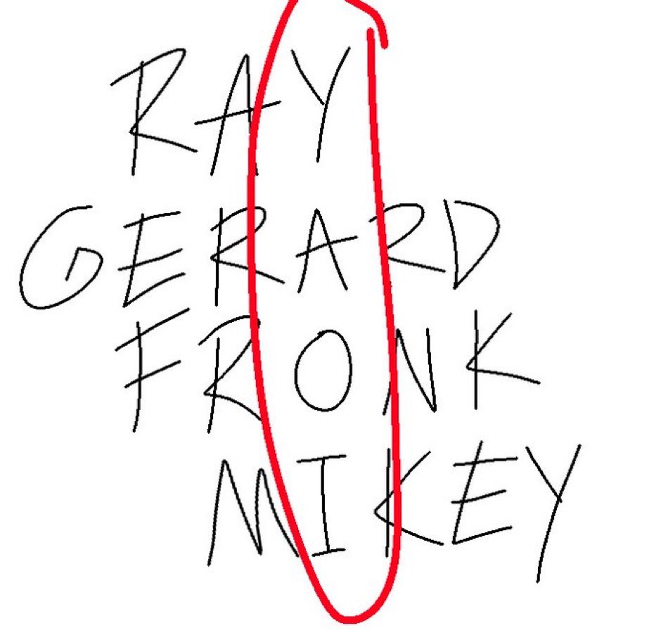 frank being the only one with a changed name..,,, jst says sumthing💭