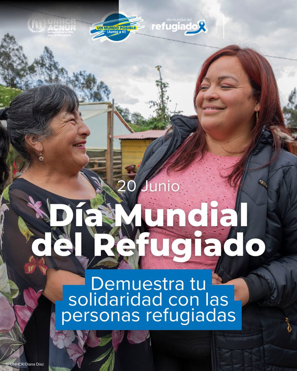 ONU Ecuador (@onuecuador) on Twitter photo Los derechos de las personas refugiadas son derechos humanos. No son negociables.
Aunque la financiación disminuya y las necesidades aumenten, <a href="/ACNUREcuador/">ACNUR Ecuador</a> sigue brindando refugio, protección y esperanza a quienes se ven obligados a huir.
#DíaMundialdelRefugiado Los derechos de las personas refugiadas son derechos humanos. No son negociables.
Aunque la financiación disminuya y las necesidades aumenten, <a href="/ACNUREcuador/">ACNUR Ecuador</a> sigue brindando refugio, protección y esperanza a quienes se ven obligados a huir.
#DíaMundialdelRefugiado