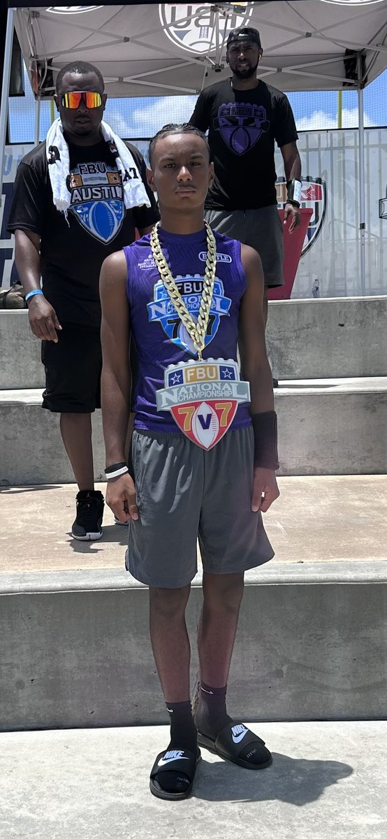 Andrés Josiah Davenport (@andresjosiah13) on Twitter photo WE ARE THE <a href="/FBU_NC/">FBUNC.com</a> CHAMPIONS!!! <a href="/FbuAustin/">FBU TEAM AUSTIN</a>
#BeUndeniable
<a href="/SK_Athletic/">SteeleKnightsAthletics</a> <a href="/Football_Steele/">Cibolo Steele Football</a> <a href="/bbetterperform/">B-Better Performance</a> <a href="/Coach_Lehnhoff/">Coach Scott Lehnhoff</a> <a href="/LinthicumJustin/">Justin Linthicum</a> <a href="/Dobie_athletics/">Dobie Jr High Athletics</a> <a href="/Coach__OMalley/">Coach O’Malley</a> <a href="/FBUAllAmerican/">#FBUAllAmerican</a> <a href="/kjonesfbuaustin/">Kenneth “KJ” Jones</a> <a href="/AWilliamsUSA/">Anthony Williams</a> <a href="/UANextFootball/">All-America Game</a> <a href="/Rivals/">Rivals</a> <a href="/KlutchSports/">KLUTCH Sports Group</a> <a href="/247Sports/">247Sports</a> <a href="/On3sports/">On3</a> WE ARE THE <a href="/FBU_NC/">FBUNC.com</a> CHAMPIONS!!! <a href="/FbuAustin/">FBU TEAM AUSTIN</a>
#BeUndeniable
<a href="/SK_Athletic/">SteeleKnightsAthletics</a> <a href="/Football_Steele/">Cibolo Steele Football</a> <a href="/bbetterperform/">B-Better Performance</a> <a href="/Coach_Lehnhoff/">Coach Scott Lehnhoff</a> <a href="/LinthicumJustin/">Justin Linthicum</a> <a href="/Dobie_athletics/">Dobie Jr High Athletics</a> <a href="/Coach__OMalley/">Coach O’Malley</a> <a href="/FBUAllAmerican/">#FBUAllAmerican</a> <a href="/kjonesfbuaustin/">Kenneth “KJ” Jones</a> <a href="/AWilliamsUSA/">Anthony Williams</a> <a href="/UANextFootball/">All-America Game</a> <a href="/Rivals/">Rivals</a> <a href="/KlutchSports/">KLUTCH Sports Group</a> <a href="/247Sports/">247Sports</a> <a href="/On3sports/">On3</a>