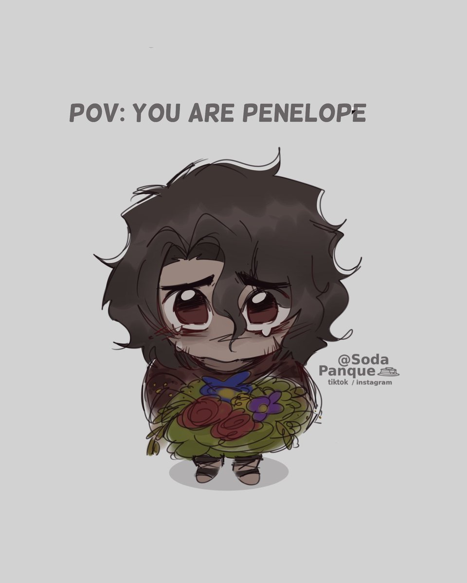 You'll still love me if I were a piggy? #odypen #epicthemusical #odysseus #epicthemusicalfanart