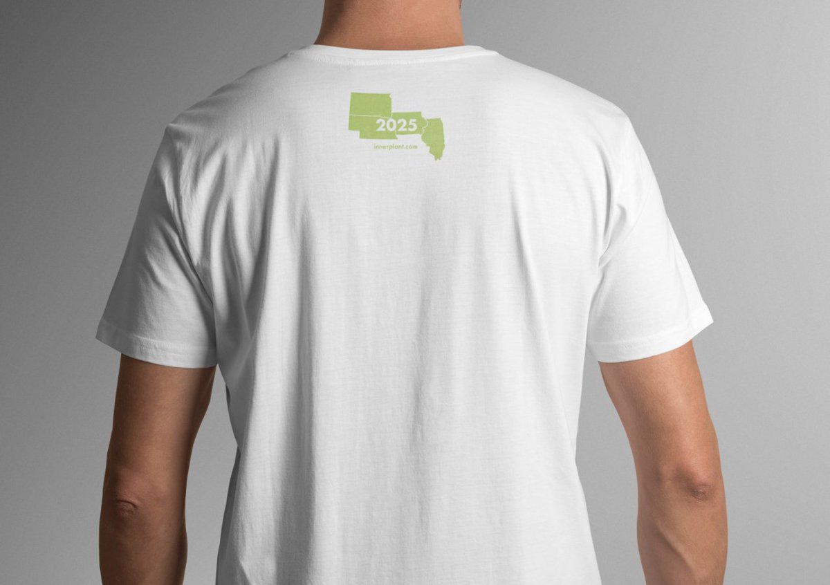 Inner_Plant's tweet photo. Representing in the Midwest ๐ค
Our InnerPlant t-shirts couldn't have come at a better time to show off this summer! Featured on the back of the shirts, check out the regions of the Midwest where we are rolling out our #CropVoice technology.
#InnerPlant #SeedingTheFuture #AgTech https://t.co/qhhBAv2sYb