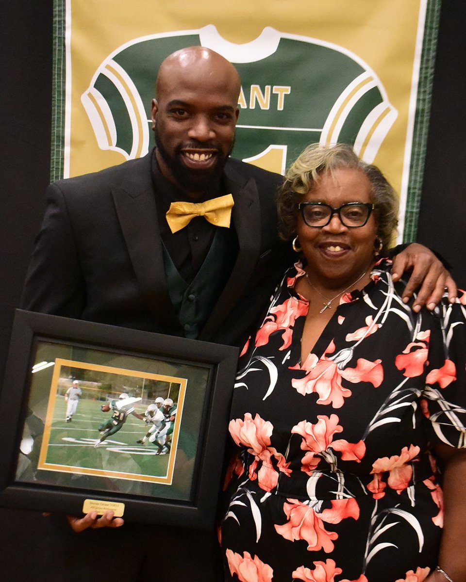 #21 Forever Remembered. Last night we retired the #21 jersey in honor of Parris Campbell VM14 and Doran Grant VM11.Both athletes helped lead STVM to a Division III State Championship and went on to make their mark at Ohio State and in the NFL. Thank you to everyone who joined us!