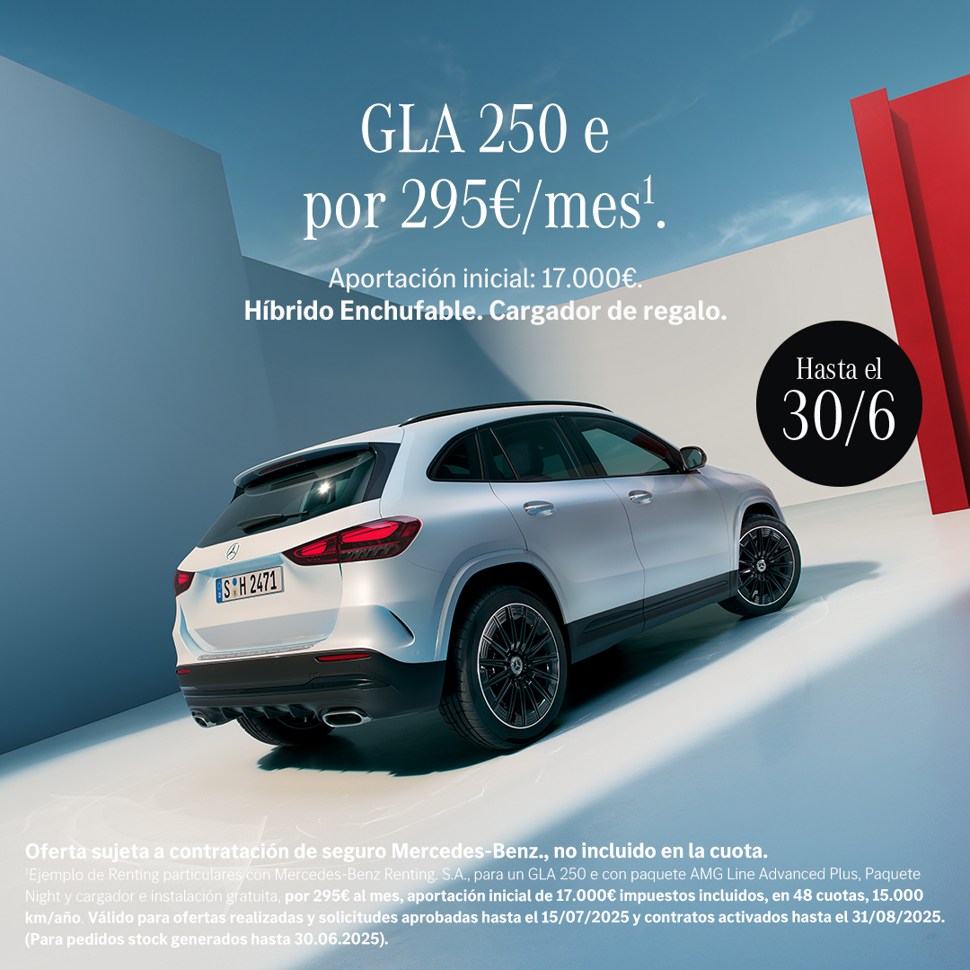 Grupo Jadisa (@grupojadisa) on Twitter photo Siente la libertad de conducir tu GLA Híbrido Enchufable y experimenta su dinamismo y deportividad.
ℹ️ Solicita información:
☎️ 953 100 700
✉️ info@grupojadisa.com
🖱️ f.mtr.cool/glemfknbsz
#MercedesBenz #GLA Siente la libertad de conducir tu GLA Híbrido Enchufable y experimenta su dinamismo y deportividad.
ℹ️ Solicita información:
☎️ 953 100 700
✉️ info@grupojadisa.com
🖱️ f.mtr.cool/glemfknbsz
#MercedesBenz #GLA