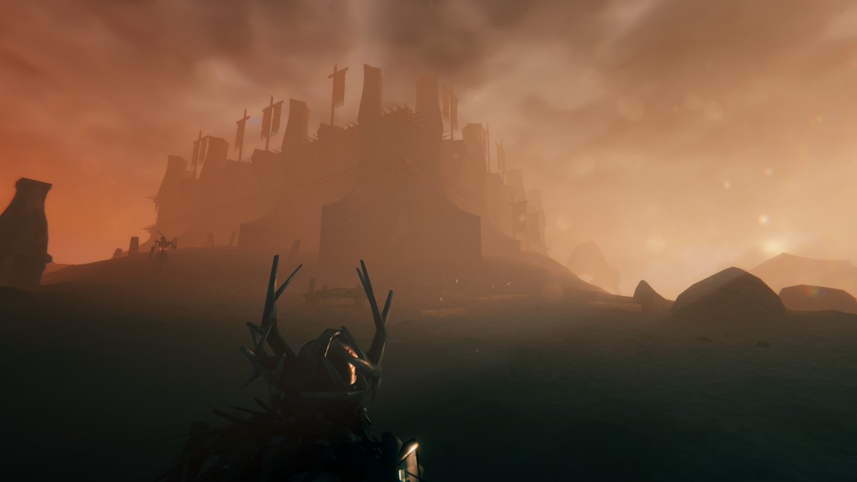 tone_82_'s tweet photo. Wrapped up the #Valheim playthrough. The Ashlands were a fun challenge. https://t.co/MazKvVk07s