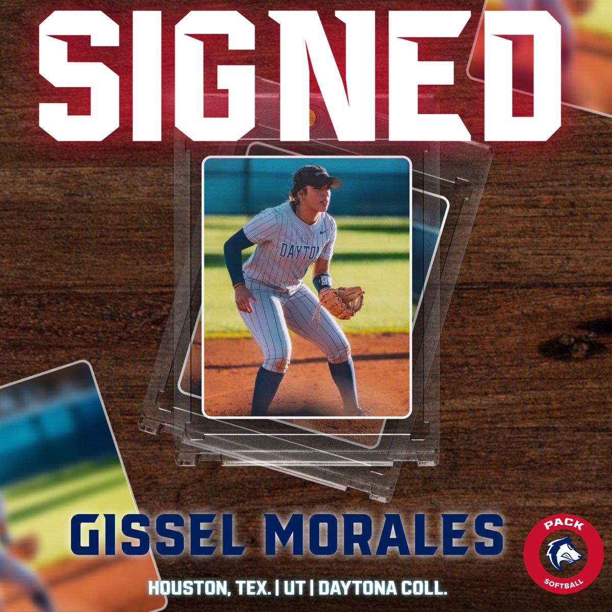 CSU-Pueblo Softball (@csupsoftball) on Twitter photo π¨π₯ WELCOME TO THE PACK π₯π¨
Gissel Morales has signed and will join the ThunderWolves starting in the fall
Morales is a utility player from Houston, Texas and last competed at Daytona College
#DevelopingChampions #Grit #Passion π¨π₯ WELCOME TO THE PACK π₯π¨
Gissel Morales has signed and will join the ThunderWolves starting in the fall
Morales is a utility player from Houston, Texas and last competed at Daytona College
#DevelopingChampions #Grit #Passion