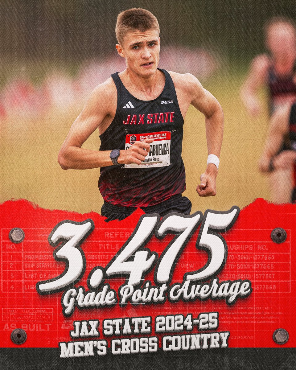 JaxStateXCTF's tweet image. Showing Up and Showing Out 🤩
🏃♀️ 3.5 MXC Team GPA
💯 7 Total 4.0 GPA’s
📚 11 with a 3.5 or better
#StayCocky 🐔 | #FearTheBeak 👌