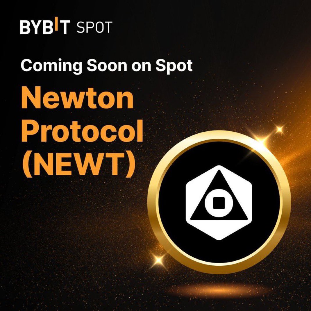 Something big is brewing… 👀

$NEWT is gearing up for a Spot debut on Bybit!

But this isn’t just another token launch.
<a href="/MagicNewton/">Newton</a> stands on real utility and a vibrant, growing community that actually shows up.

If you believe in the mission, don’t stay silent Make some noise.