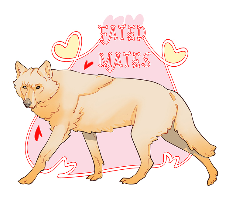 Last #stickers to promote #romancebooks of #Milady #Bragelonne France, here's #wolfshifter #MackenzieCarter the heroine in her #wolf form of #TheFakeMate by #LanaFerguson

#lovestory #illustration #digitalart #avertising #margueritesauvage #book #romanticcomedy #paranormal #yalit