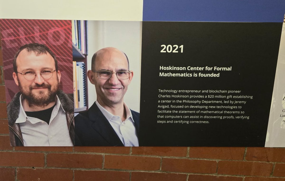Doing a family tour of my Alma mater <a href="/CarnegieMellon/">Carnegie Mellon University</a>

Who do I spot?
<a href="/IOHK_Charles/">Charles Hoskinson</a> 

What a beast! Thanks for investing in education Charles.