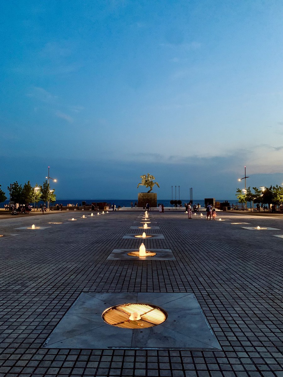 Υπέροχη καλοκαιρινή βραδινή Θεσσαλονίκη 🖤