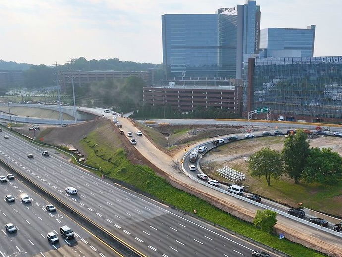 Summer is officially here, metro Atlanta! 

We're kicking the weekend off with some 'Friday-licious' photos of the North Druid Hills Road Project as crews make progress on the project, including ongoing work on the braided ramp. Check it out! 📸

tinyurl.com/i85SR42NDH