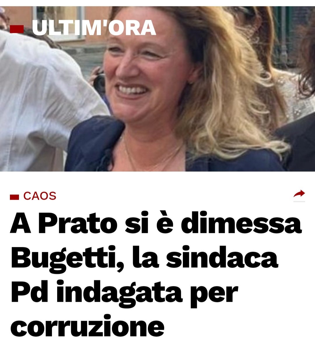 Amici del #Pd, parliamo di cose serie, com'è che va a #Prato?

#Bugetti #sindaca #20giugno

iltempo.it/politica/2025/…