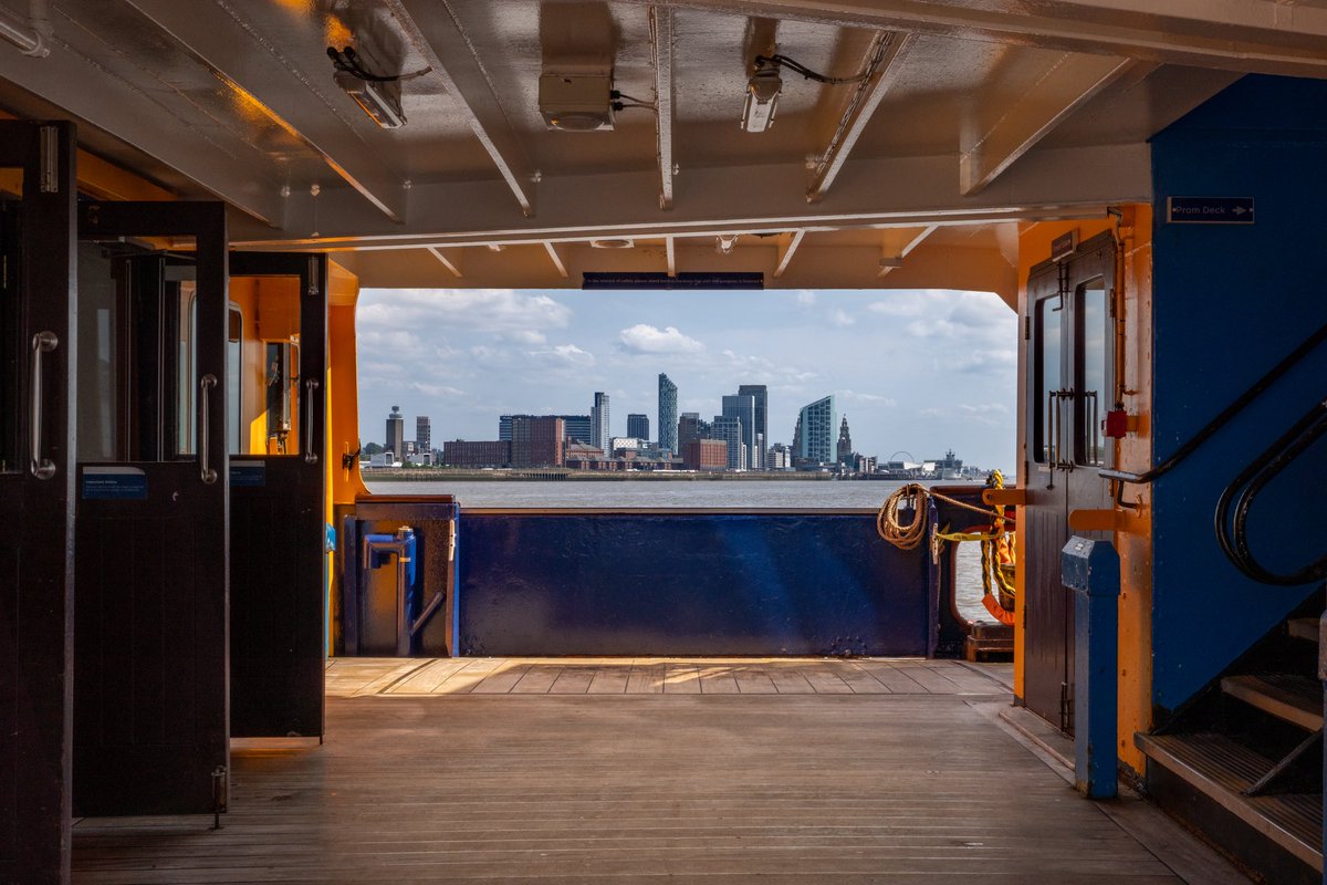‘Welcome aboard one of the most famous ferries in the world.. ‘

#Liverpool