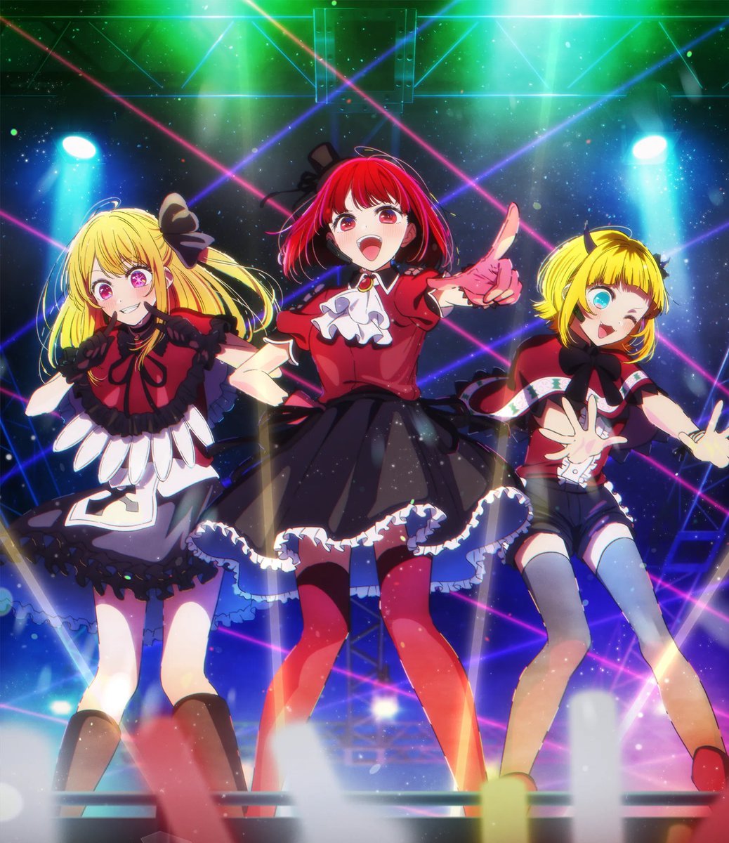 Imagine the cross over #KPOPDEMONHUNTERS #OshiNoKo #bkomachi #huntrix