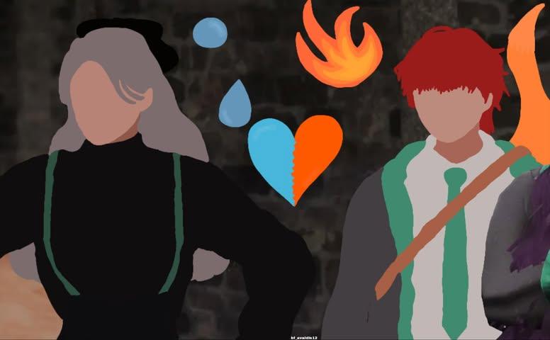 J'ai fait ce petit fan art de Bart et Lyra parce qu'ils sont mes perso préférés du RP Seven Wands!! Hâte de voir ce que ce duo vas donner dans le futur merci à <a href="/ItsHeavenFox/">Heaven</a> et <a href="/Monk_eee3/">M0nke_31</a> pour le jeu de fou ❤️❤️❤️
