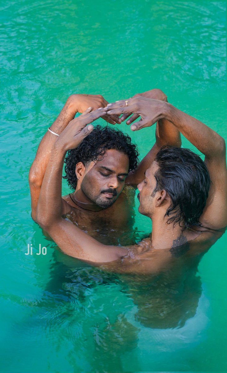 The torsos as rhythmic as the ripples and
The movements as merged as the minds.

S &amp; S
the Telugu beauties.