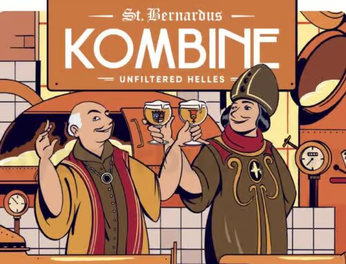 St Bernardus and St Korbinian (Weihenstephan brewery) toast your weekend with their new collab, an unfiltered Helles lager.  #OnTapNow