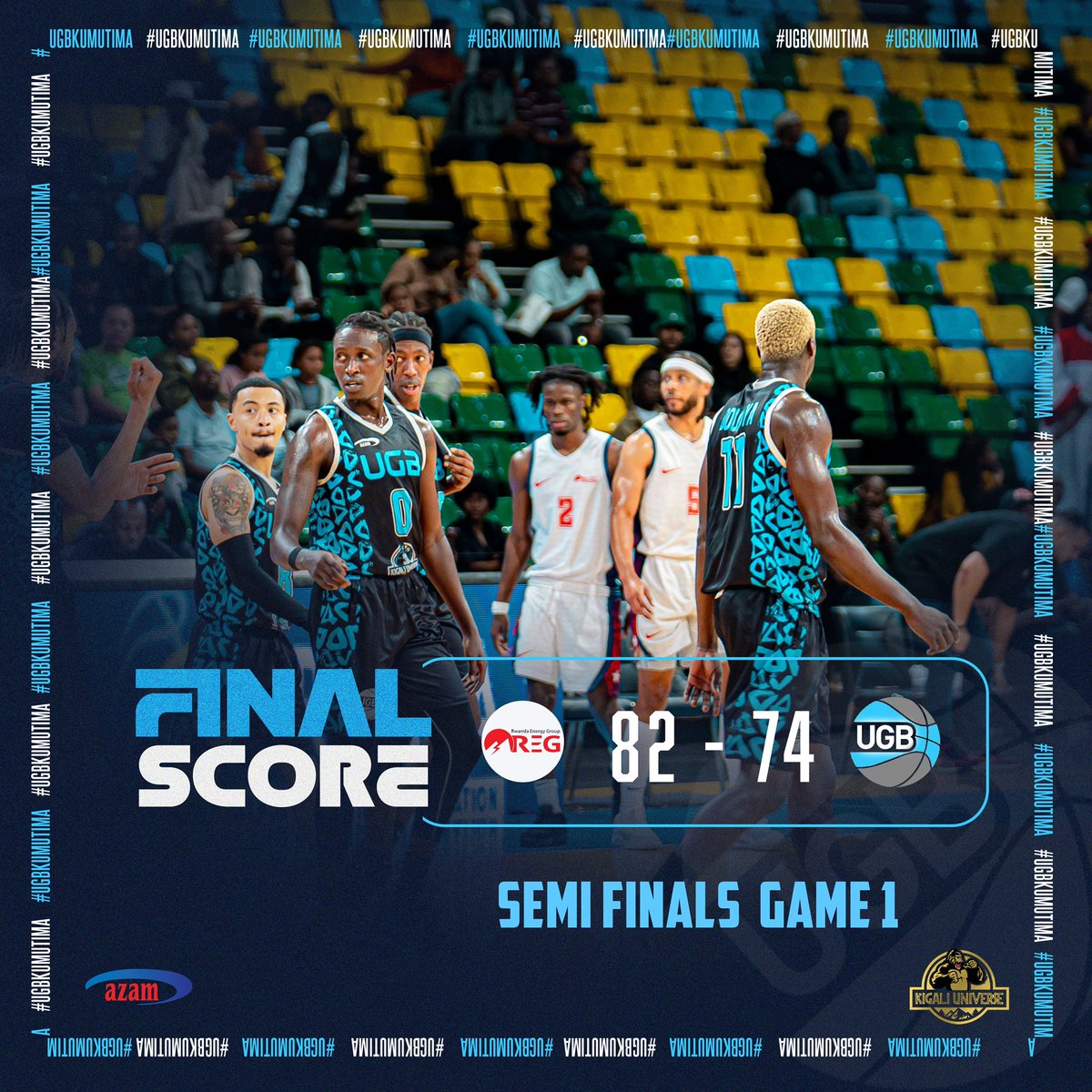 Not the result we wanted, but the fight continues.
Game 2 coming up.
#UGBKumutima