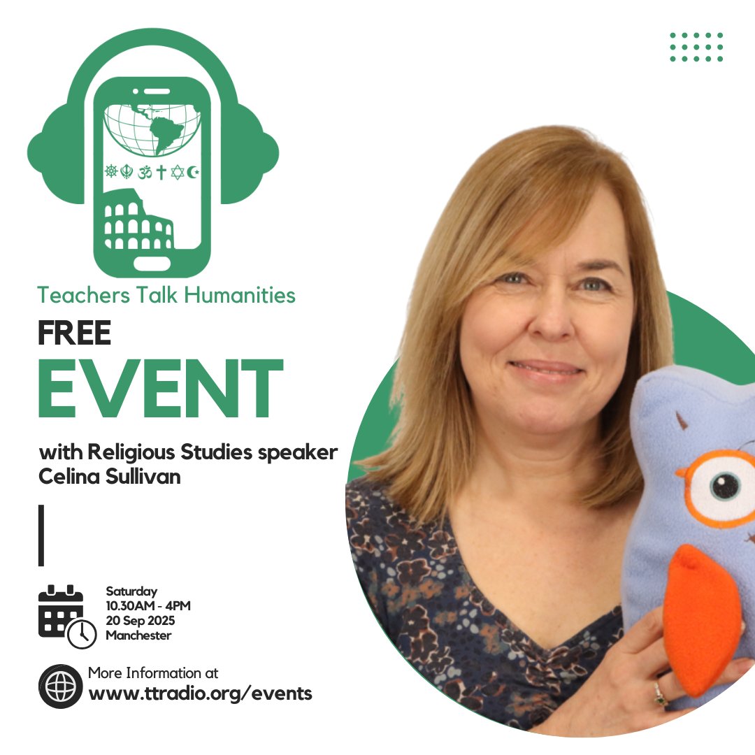 Teachers Talk RS (@ttrrelstudies) on Twitter photo 🌍✨ Delighted to share that Celina Sullivan will be speaking on "RE and Sustainability" – how RE can highlight key climate issues & support schools’♻️ #TeamRE
Very happy to be sponsored by the wonderful <a href="/JigsawEduGroup/">Jigsaw Education Group</a>
eventbrite.com/e/teachers-tal… 🌍✨ Delighted to share that Celina Sullivan will be speaking on "RE and Sustainability" – how RE can highlight key climate issues & support schools’♻️ #TeamRE
Very happy to be sponsored by the wonderful <a href="/JigsawEduGroup/">Jigsaw Education Group</a>
eventbrite.com/e/teachers-tal…
