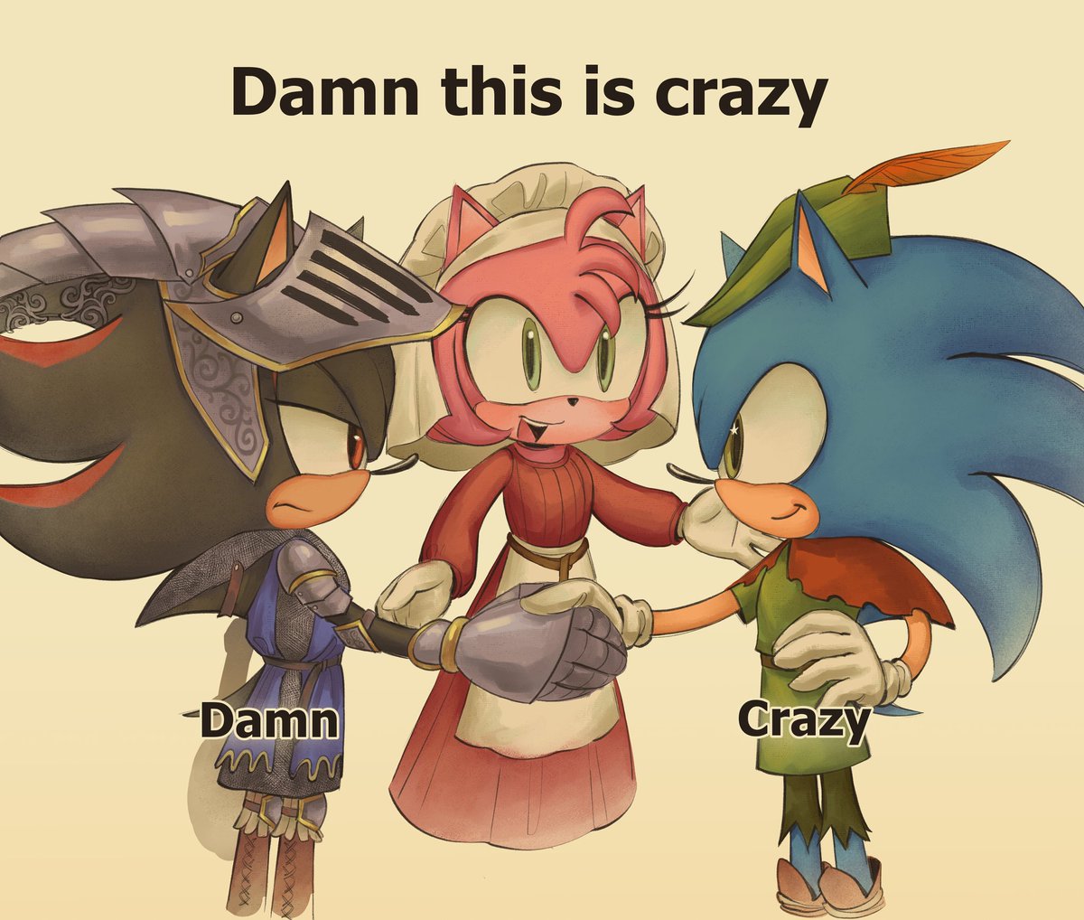 brownbeaver_06's tweet image. Royal knight 🤝 Rebel icon
#ShadowTheHedgehog #amyrose #SonicTheHedgehog