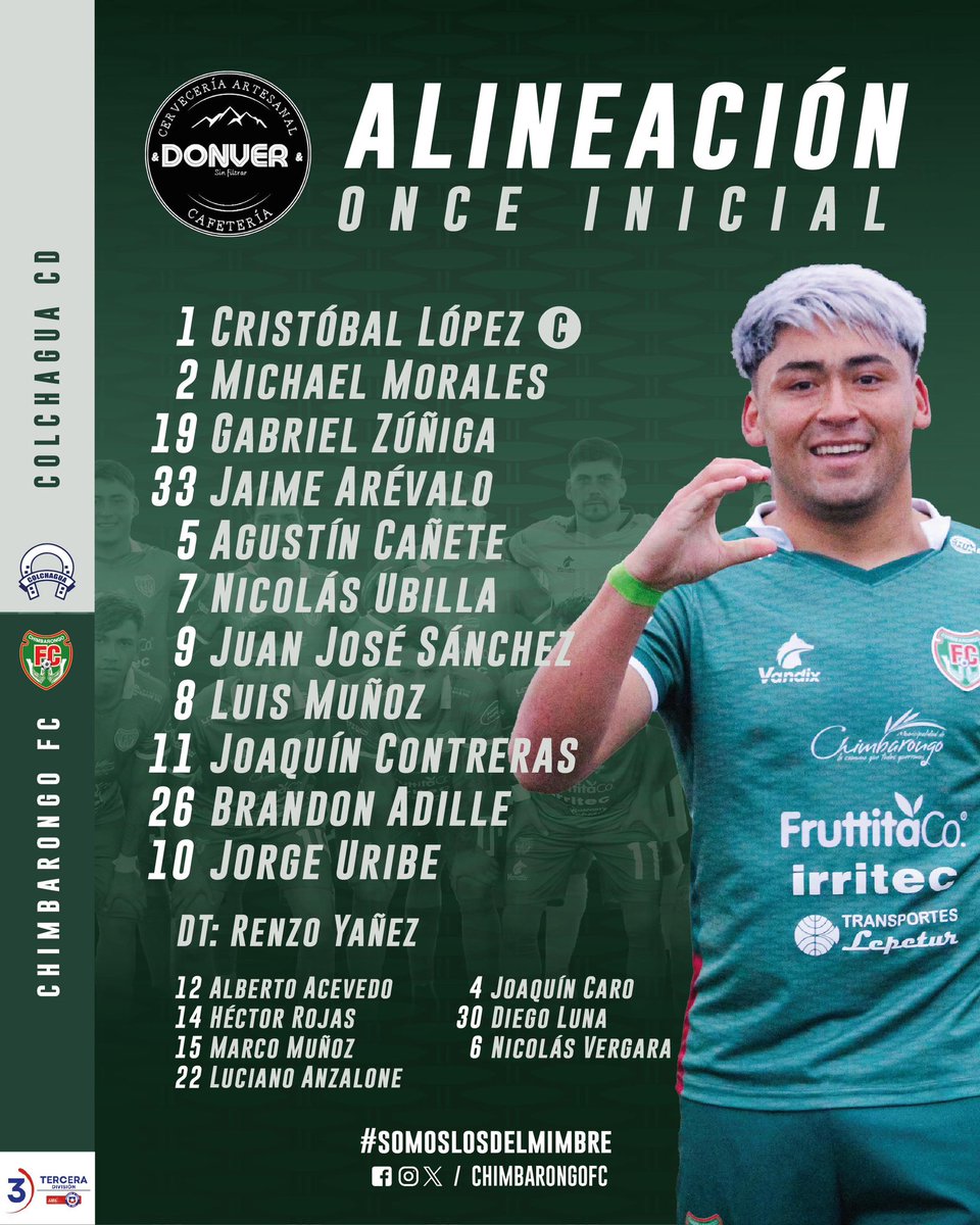 Chimbarongo FC (@chimbarongo_fc) on Twitter photo Llegó el día del Clásico de la Provincia!!!
Que sea una gran fiesta en familia
🇳🇬💚🇳🇬
<a href="/colchaguacd/">Colchagua CD</a> v/s <a href="/Chimbarongo_FC/">Chimbarongo FC</a> Llegó el día del Clásico de la Provincia!!!
Que sea una gran fiesta en familia
🇳🇬💚🇳🇬
<a href="/colchaguacd/">Colchagua CD</a> v/s <a href="/Chimbarongo_FC/">Chimbarongo FC</a>