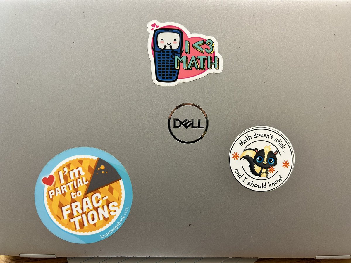 Finally got to add this sticker to my collection!!  ⬇️ #DPSkunkDay2025 #dpmath