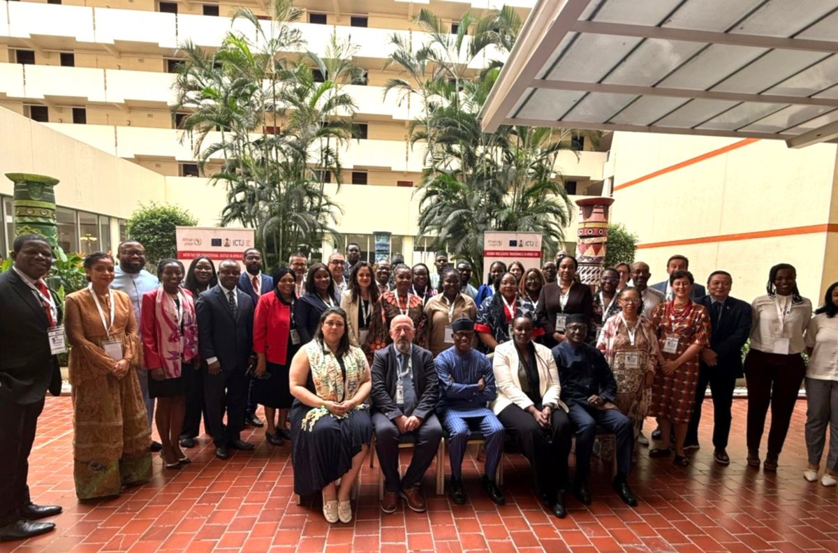✅ The AU-EU expert seminar on #TransitionalJustice, organized by the AU and the EU under the #ITJA Consortium, concludes with renewed commitment to victim-centered, inclusive, and sustainable reparations. 
Big thanks to all our partners for their valuable contributions! #AUEU25