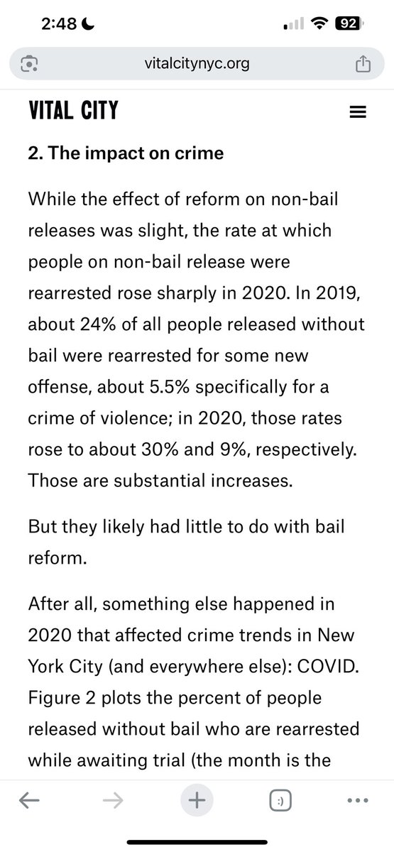 <a href="/TheStalwart/">Joe Weisenthal</a> Yes! ….but bail reform for example had little/nothing to do with rising crime a few years back vitalcitynyc.org/articles/pleas…