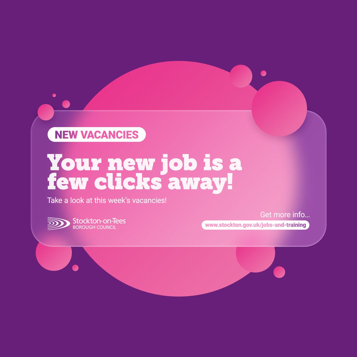Stockton-on-Tees Borough Council (@stocktoncouncil) on Twitter photo Here are this week's vacancies π
π Safeguarding Adults Review Co-ordinator (Maternity Cover)
π Environmental Health Officer
π§βπΌ Assistant Director - Education, Inclusion & Achievement
π₯οΈ Service Development Officer (Migration Support)
Apply here π stockton.gov.uk/job-vacancies Here are this week's vacancies π
π Safeguarding Adults Review Co-ordinator (Maternity Cover)
π Environmental Health Officer
π§βπΌ Assistant Director - Education, Inclusion & Achievement
π₯οΈ Service Development Officer (Migration Support)
Apply here π stockton.gov.uk/job-vacancies