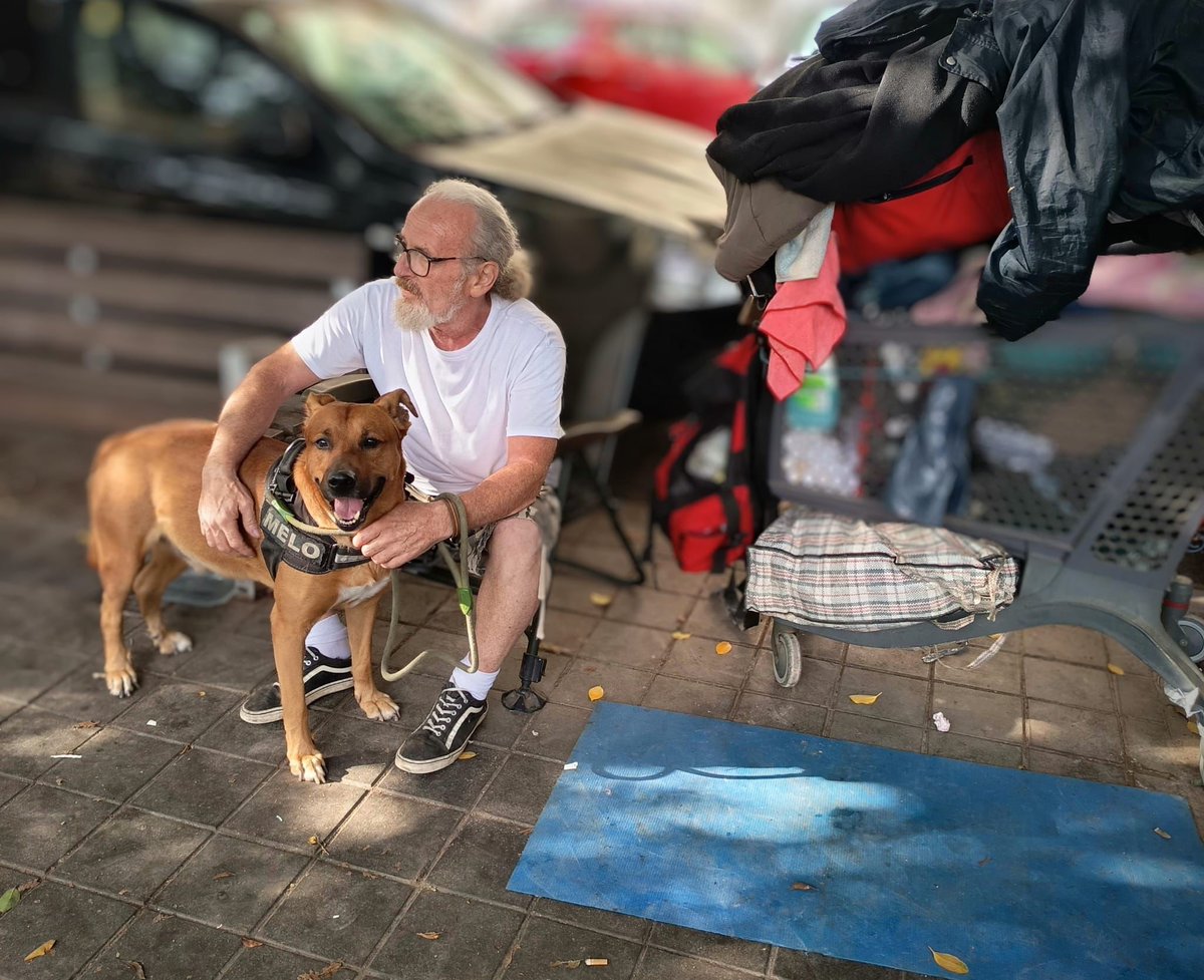 ¿¿𝗨𝗻𝗮 𝗽𝗮𝘁𝗶𝘁𝗮 𝘀𝗼𝗹𝗶𝗱𝗮𝗿𝗶𝗮 🙏??

#VALENCIA
𝐑𝐀𝐌Ó𝐍 𝐘 𝐌𝐄𝐋𝐎 𝐇𝐀𝐍 𝐒𝐈𝐃𝐎 𝐃𝐄𝐒𝐀𝐇𝐔𝐂𝐈𝐀𝐃𝐎𝐒

Hace unos días Ramón (63 años) y su perro Melo (9 años) tuvieron que abandonar su casa y están viviendo en la calle.
Los servicios sociales no tenían, ni