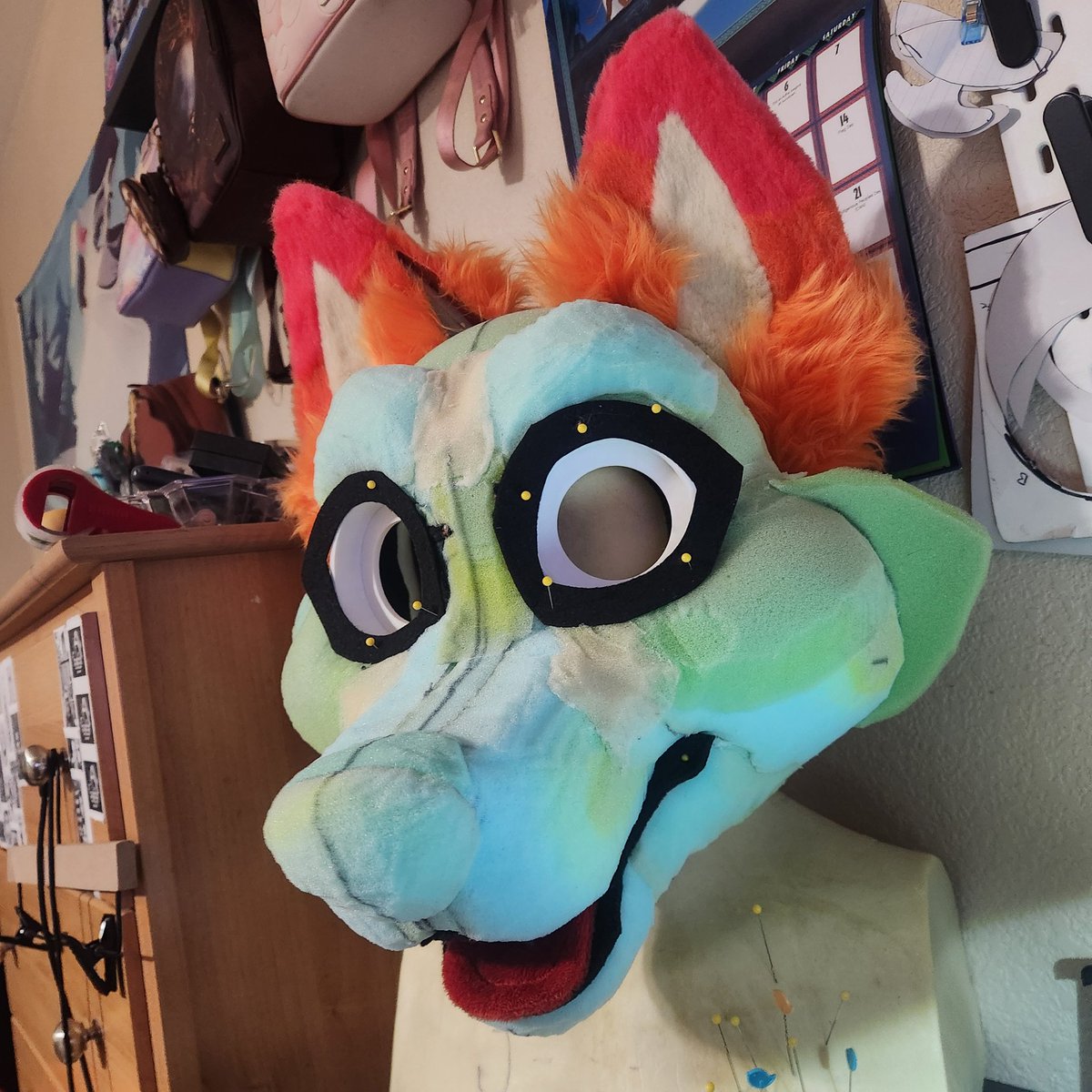 _Saberstudios_'s tweet image. WIP! #fursuitmaker