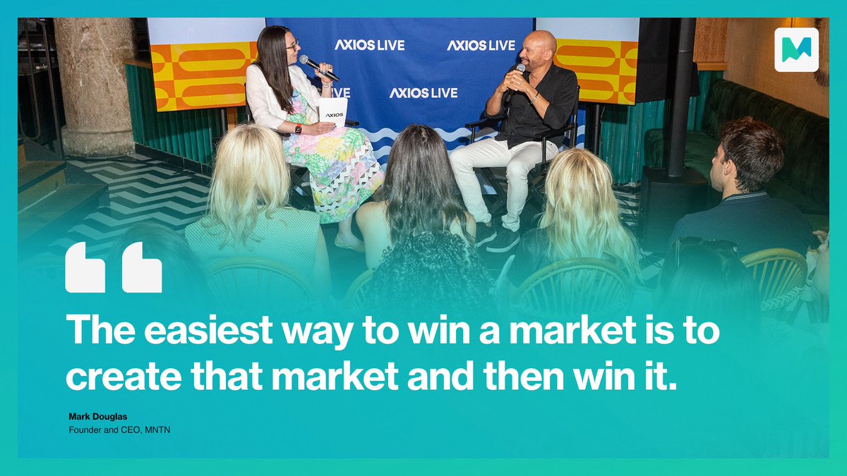 At #CannesLions 2025, MNTN CEO Mark Douglas made it simple: The future of TV ads looks a lot more like digital—measurable, targeted, and built for performance.

💥 New-to-TV brands are leading the charge
 📈 Results you can measure
 🎬 Creative that drives clicks and culture
