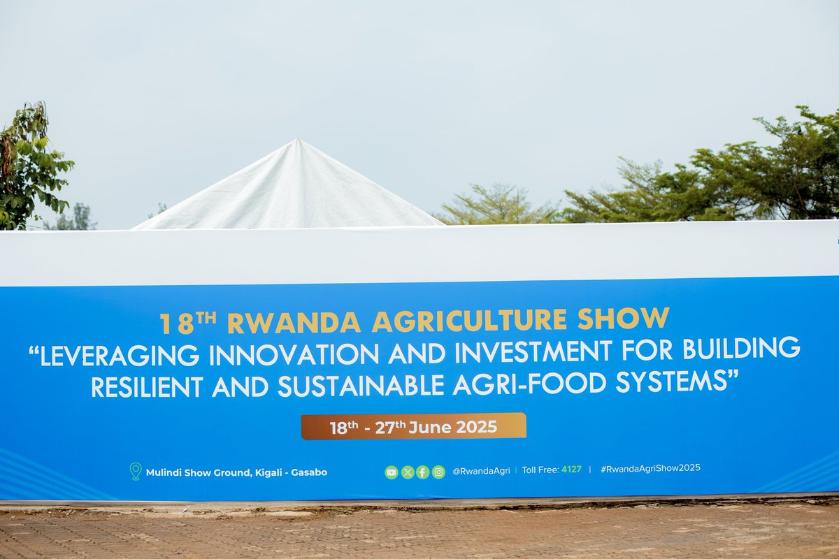 📍Today marked the official opening of #RwandaAgriShow2025, and we were thrilled to welcome many visitors to the Green Acre Farms Ltd stand.

✅ Stop by and discover how we’re shaping the future of farming!