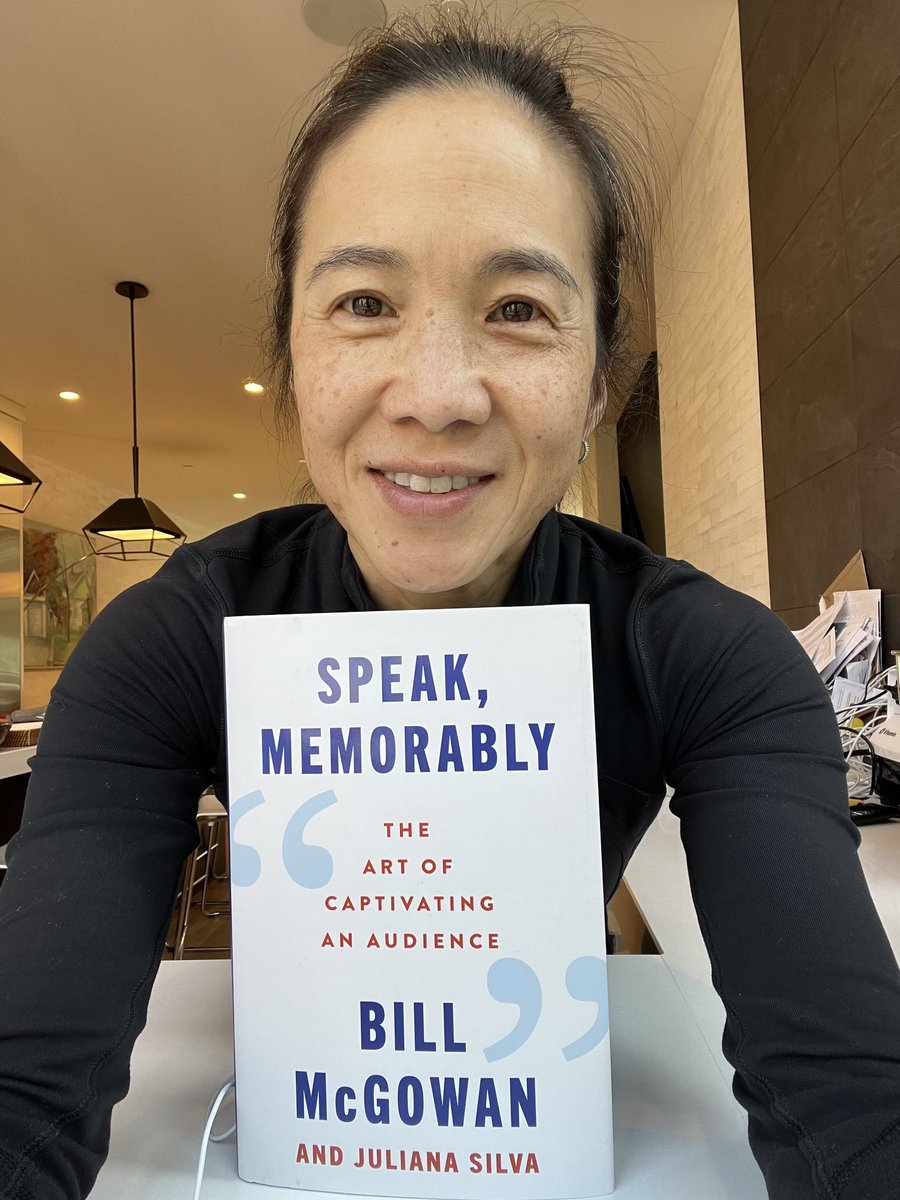 angeladuckw's tweet image. Re-posting my praise for @BillMcGowan22 and adding the Amazon link!!
The best book on public speaking I've ever read by the best public speaking coach in the world!!! a.co/d/cMyz5lg