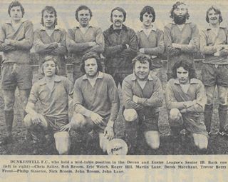 exwickclive's tweet image. Today we also remember former @dunkeswell_fc player JOHNNY BROOM. I played against & refereed John & met several occasions whilst my club Exeter Civil Service played @Axminstertownfc during the years. Johnny sadly left the field of play this day in 2020
RIP JOHNNY ⭐ ⭐ ⭐ ⭐ ⭐