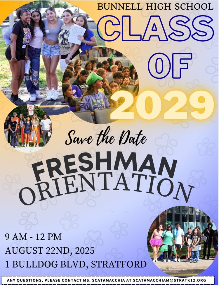 IMPORTANT INFO FOR OUR INCOMING FRESHMEN (Class of ‘29)…stay tuned for updates  later this summer!!! 🐾
#bulldogstrong