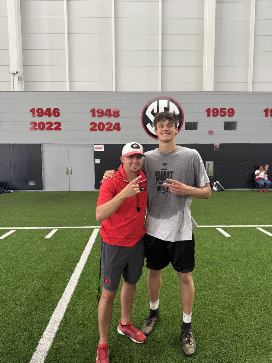 Thank you <a href="/coach_thartley/">Todd Hartley</a> for the exclusive invite to this Georgia mini camp