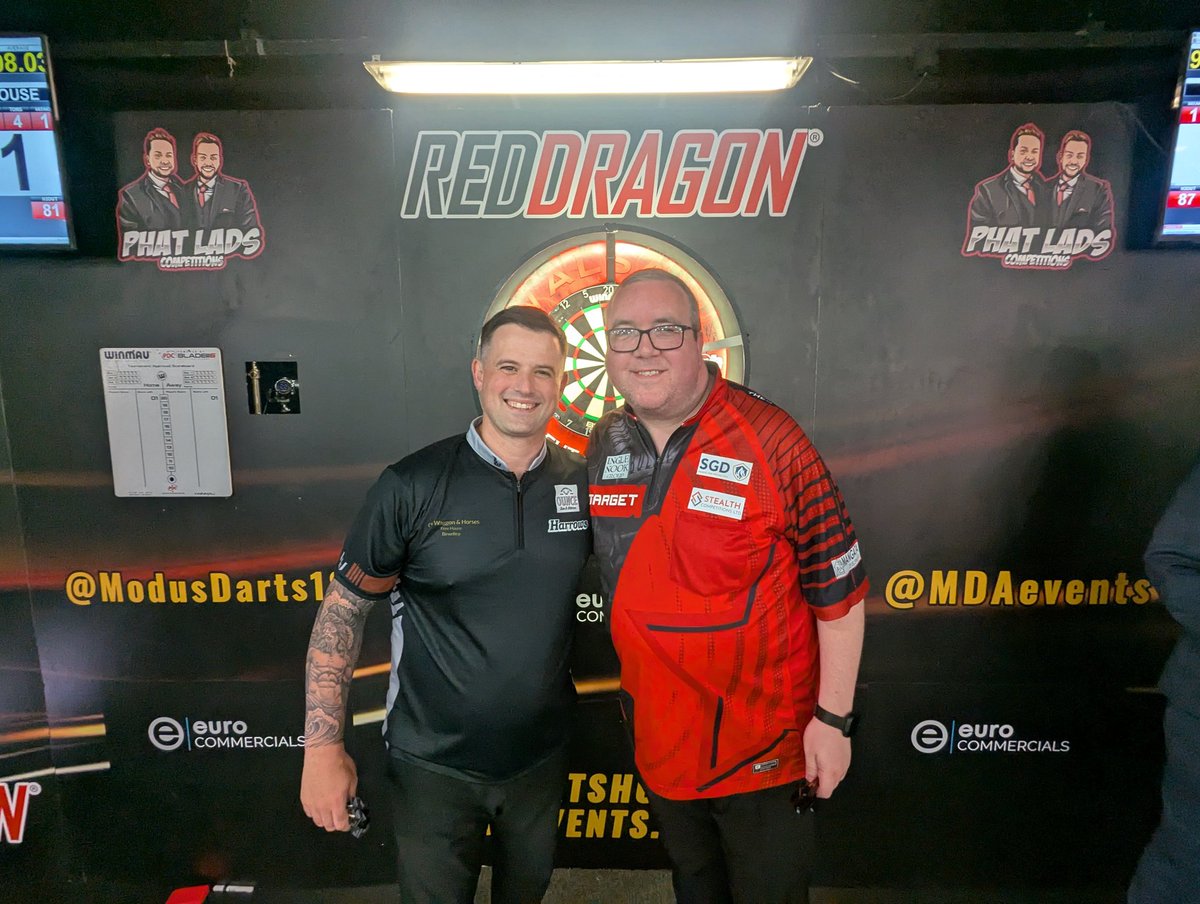 MODUS Sports (@modusdarts180) on Twitter photo Stephen Bunting is your first winner in Walsall, as he takes a 3-2 victory against Luke Woodhouse. Stephen Bunting is your first winner in Walsall, as he takes a 3-2 victory against Luke Woodhouse.