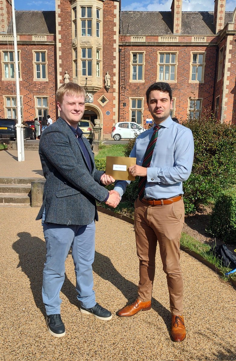 🎉🎉 Proud to present the <a href="/pooleysword/">Pooley Sword</a> Pooley Sword of Honour to Cdt CSM Murray and the award for Best Army Cadet to our outgoing Cdt CSgt T-P at <a href="/TheRoyalSchool/">The Royal School</a> Prize Giving Tonight. A Testament to their hard work and #committment to the #CCF <a href="/CCFcadets/">Combined Cadet Force</a> <a href="/ArmyCadetsUK/">Army Cadets UK</a>