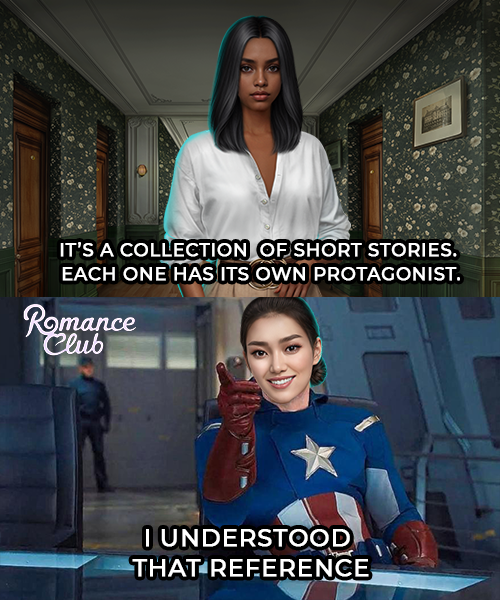 I see what you did there! 😉🤭

Download #RomanceClub now and play Te Amo: linktr.ee/ysiromanceclub

#visualnovel #mobilegaming #pcgaming