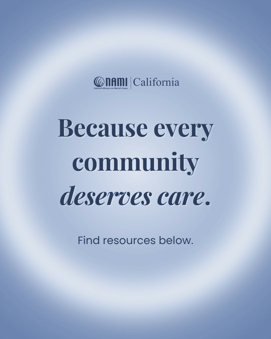 Recent ICE operations across California have created deep uncertainty across our communities, leaving impacts on mental health. 

We are here for you. Find your local NAMI at namica.org/find-your-loca….

Find more resources here:
immigrantsrising.org
nilc.org