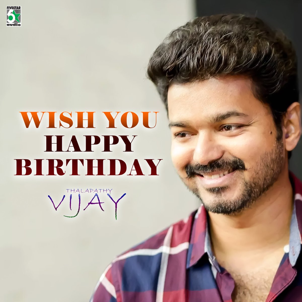 Wish You Happy Birthday ''Thalapathy Vijay''

youtu.be/W0t5S3tTGNc?si…