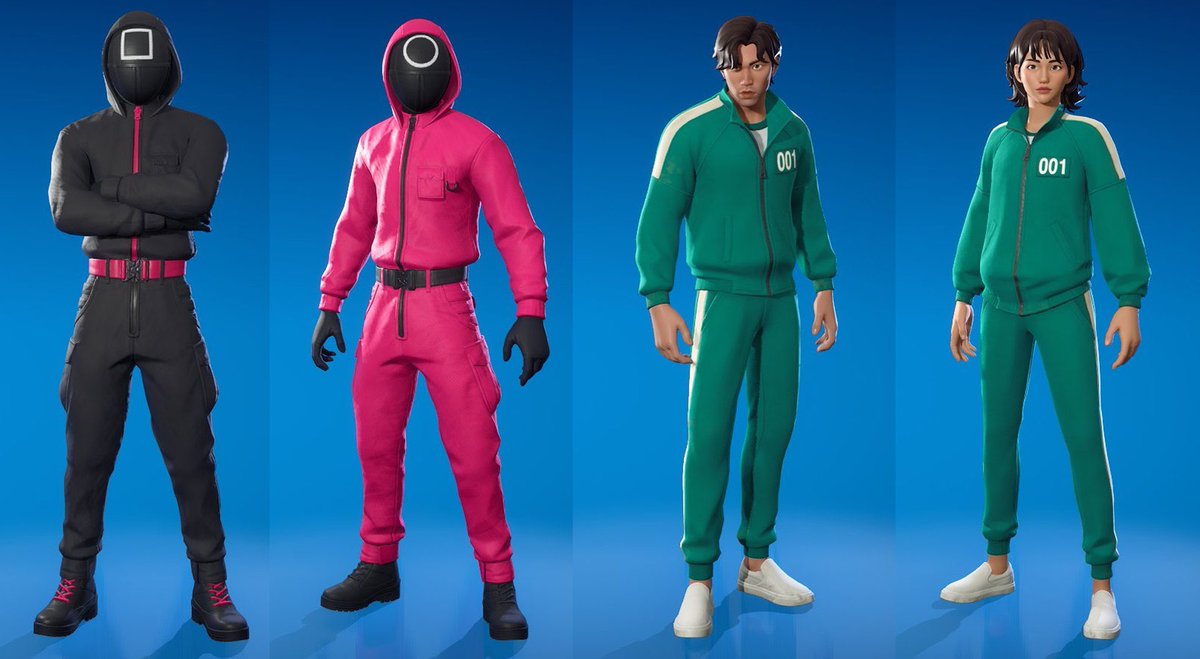 Fortnite Leaks ๐ (@fortnitefnlk) on Twitter photo Fortnite 4X Squid Game Skins 
Giveaway ๐
To Enter : 
- LIKE โค๏ธ & RETWEET โป๏ธ 
- FOLLOW <a href="/R4C_Esport/">R4C Esport</a> & <a href="/FortniteFNLK/">Fortnite Leaks ๐</a> 
- COMMENT โ
๏ธ "DONE" 
USE CODE 'FNLK' #ad 
Drawing on June 28 ! 
Good luck ๐ Fortnite 4X Squid Game Skins 
Giveaway ๐
To Enter : 
- LIKE โค๏ธ & RETWEET โป๏ธ 
- FOLLOW <a href="/R4C_Esport/">R4C Esport</a> & <a href="/FortniteFNLK/">Fortnite Leaks ๐</a> 
- COMMENT โ
๏ธ "DONE" 
USE CODE 'FNLK' #ad 
Drawing on June 28 ! 
Good luck ๐