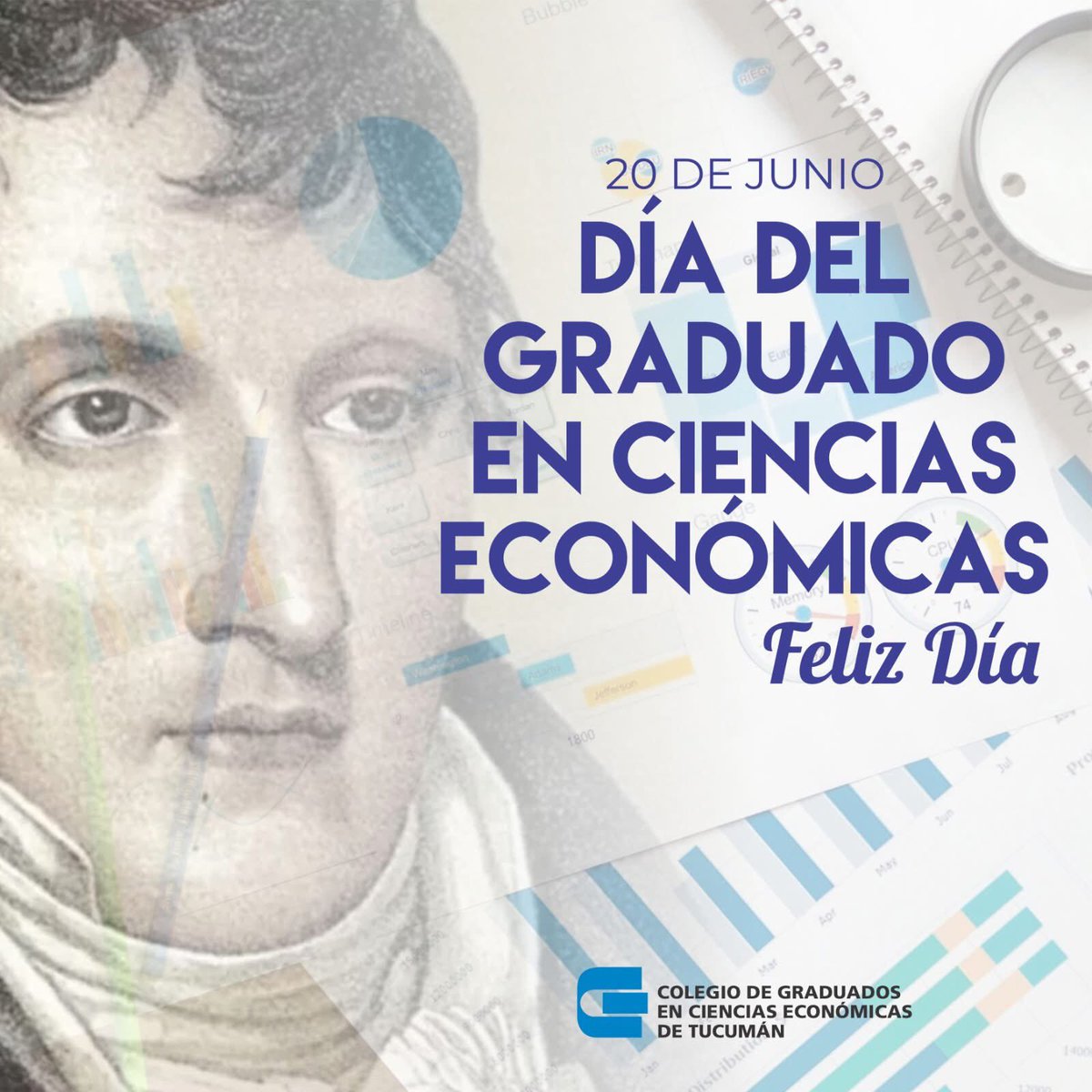 #20deJunio hoy es el Día del graduado en Ciencias Económicas.