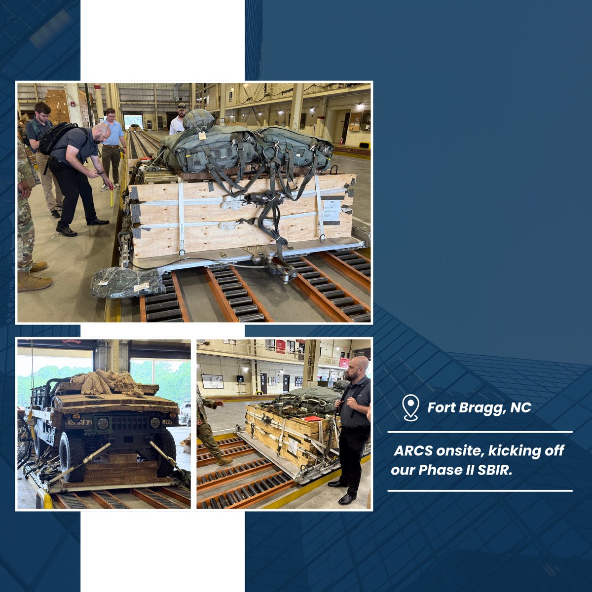 Weekly Recap ✈️

🛡️ On the Ground at Fort Bragg
Our team visited Fort Bragg this week, gathering key materials for an exciting new Phase II SBIR.

🚀 TSIS Conference
Our BD expert, Dan Ketchen, attended TSIS and caught up with industry partners and our government contacts.