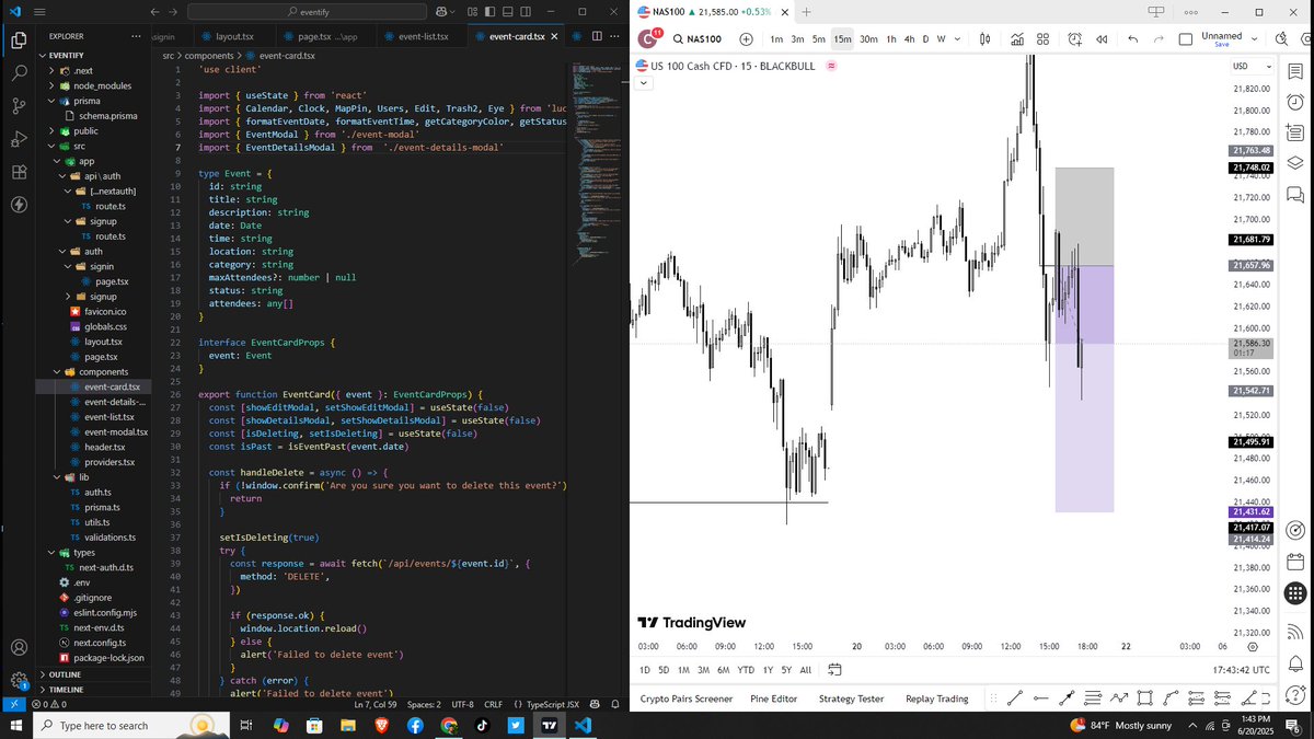 itzcassper's tweet image. Coding and Trading.. two ingredients to send you to your  ancestors.. not for the weak🤣😂