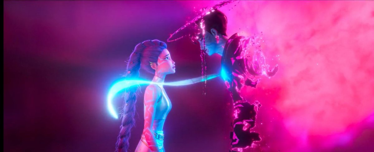 Athansiaobelia's tweet image. My boy jinu.... 😭 I&apos;m literally crying rn, just finished watching this movie. Honestly it was soo good I can&apos;t wait for new season, I hope in the new season he will be alive.... 
#kpopdemonhunters #kpop #animation #NewRelease #Jinu #Rumi #tragic