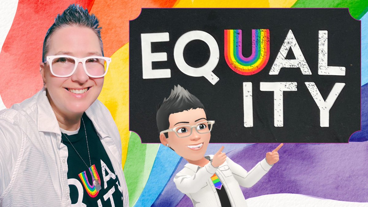 It’s another fabulous Friday!
EQ🏳️‍🌈AL
          ITY
#PrideMonth 
T-Shirt # 225