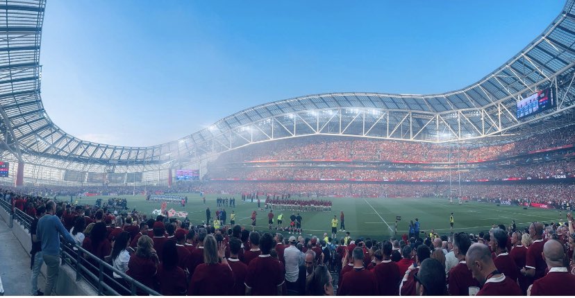 shelleydeane's tweet image. #Aviva Dublin #LionsVArgentina #rugby 🏉
