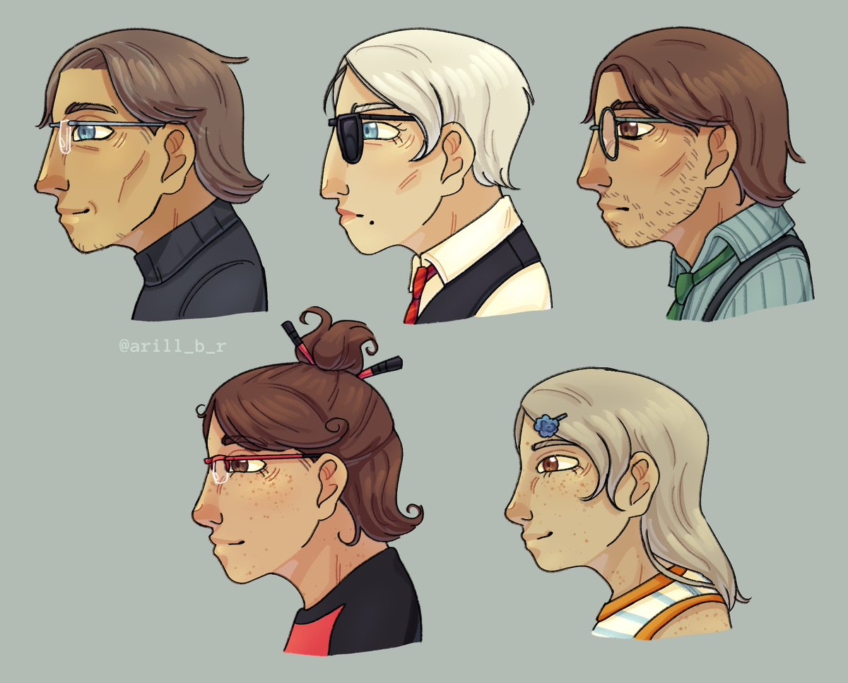 I missed drawing them #mgs